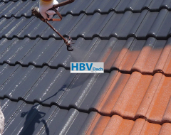 Dachbeschichtung Nachher
